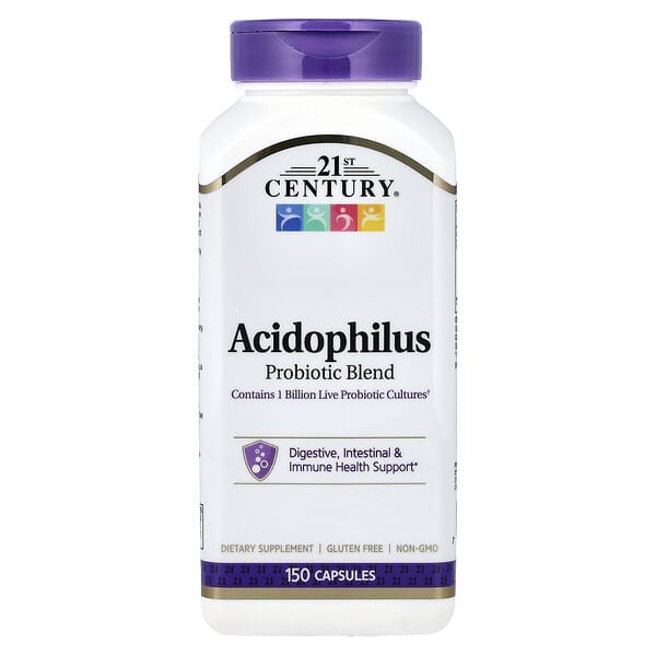 21st Century, Acidophilus Probiotic Blend, 150 Capsules