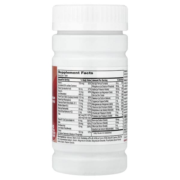 Alternative view of 21st Century, One Daily, Maximum, 100 Tablets