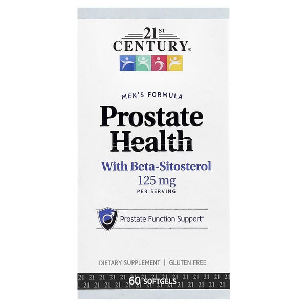 21st Century, Prostate Health with Beta-Sitosterol, 60 Softgels