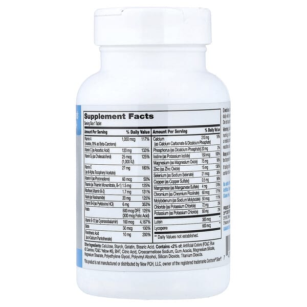 Alternative view of 21st Century, Sentry Senior, Men's 50+, Multivitamin & Multimineral Supplement, 100 Tablets