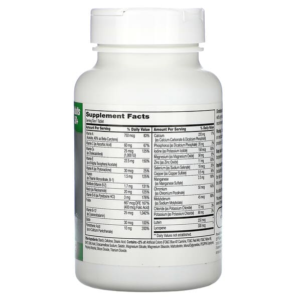 Alternative view of 21st Century, Sentry Senior, Multivitamin & Multimineral Supplement, Adults 50+, 125 Tablets