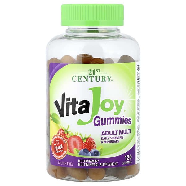21st Century, VitaJoy® Adult Multi Gummies, Fruit, 120 Gummies
