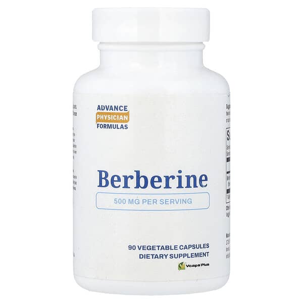 Advance Physician Formulas, Berberine, 500 mg, 90 Vegetable Capsules
