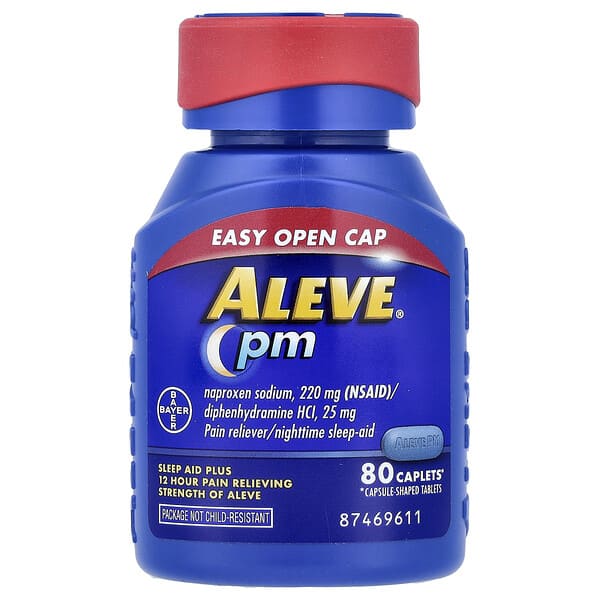 Aleve, PM, 80 Caplets