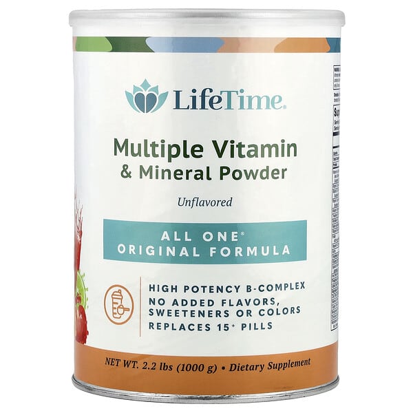 All One, Nutritech, Original Formula, Multiple Vitamin & Mineral Powder, Unflavored, 2.2 lbs (1,000 g) 2 All One, Nutritech, Original Formula, Multiple Vitamin & Mineral Powder, Unflavored, 2.2 lbs (1,000 g)