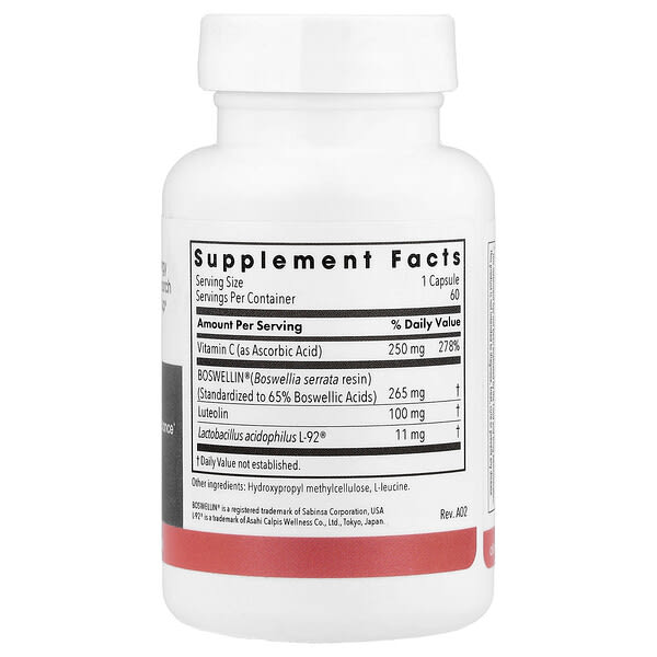 Alternative view of Allergy Research Group, Aller-Aid L-92® , 60 Vegetarian Capsules