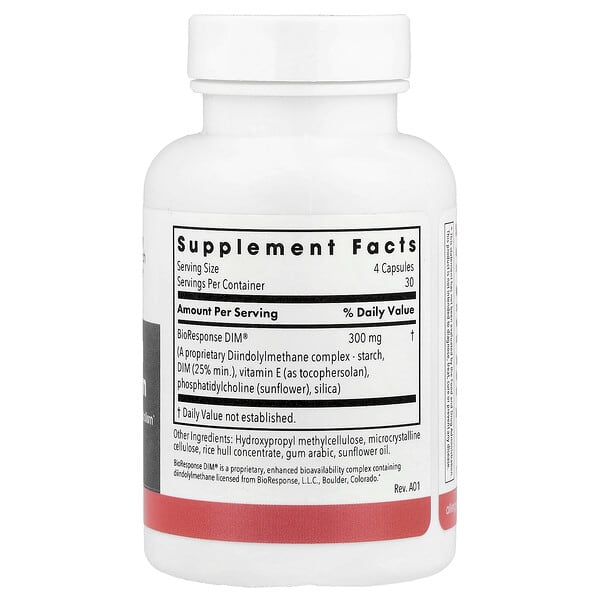 Alternative view of Allergy Research Group, DIM Enhanced Delivery System, 120 Vegetarian Capsules