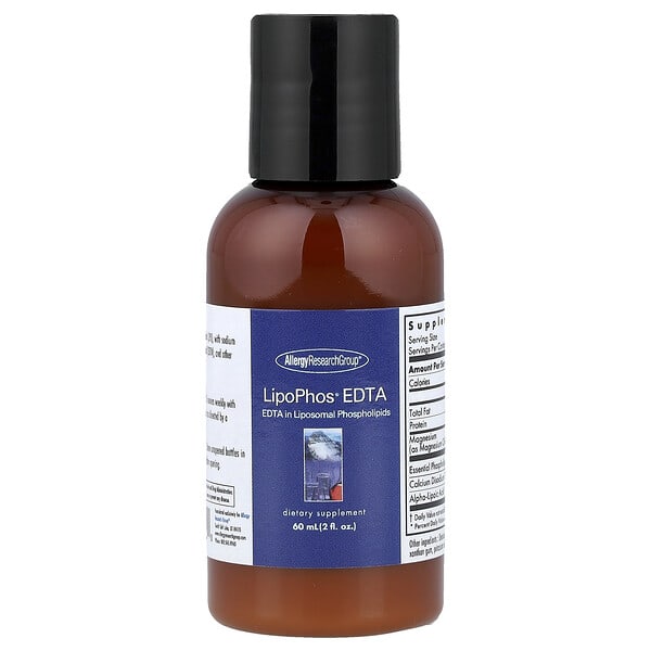 Allergy Research Group, LipoPhos® EDTA, 2 fl oz (60 ml)