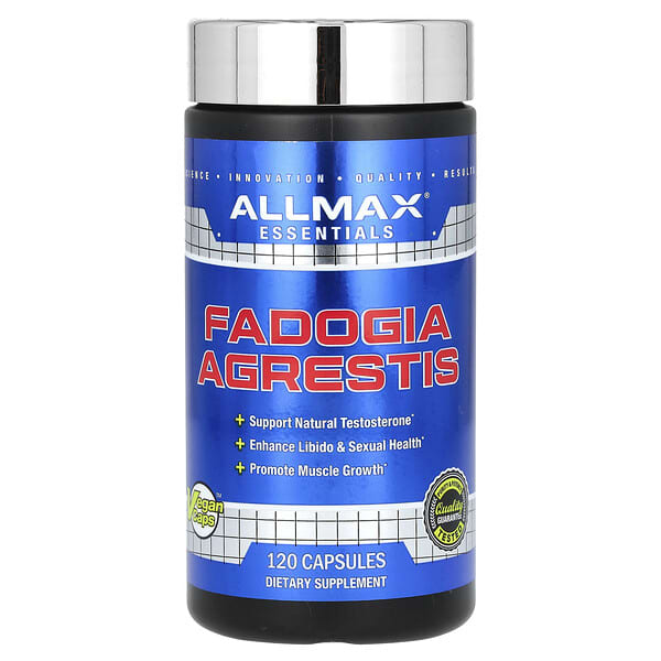 ALLMAX, Essentials, Fadogia Agrestis, 325 mg , 120 Capsules