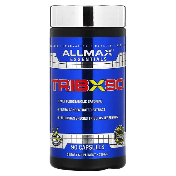 ALLMAX, TribX90®, 750 mg, 90 Capsules