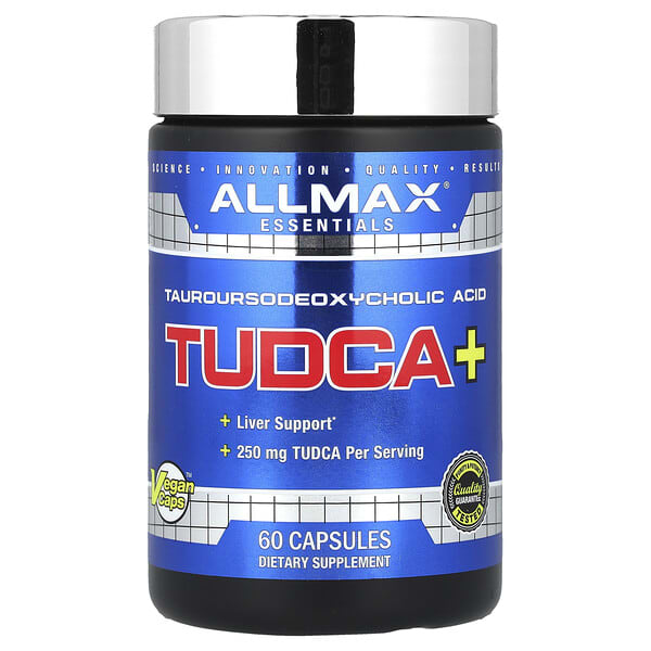 ALLMAX, TUDCA+, 250 mg, 60 Capsules