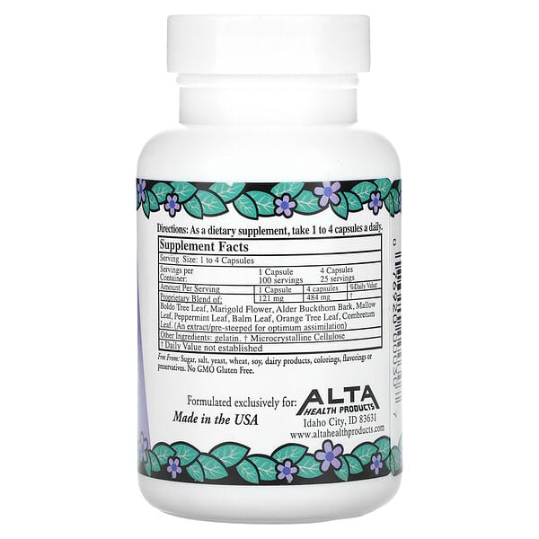 Alternative view of Alta Health, Can-Gest, Natural Digestive Aid, 100 Capsules