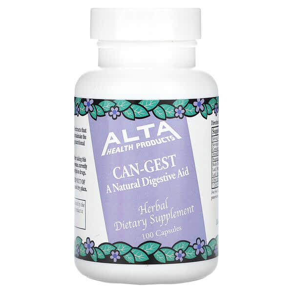 Alta Health, Can-Gest, Natural Digestive Aid, 100 Capsules 3 Alta Health, Can-Gest, Natural Digestive Aid, 100 Capsules