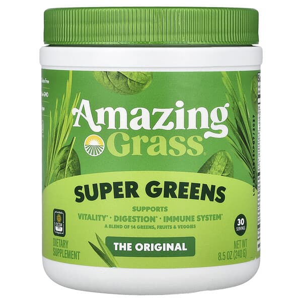 Amazing Grass, Super Greens, 8.5 oz (240 g)