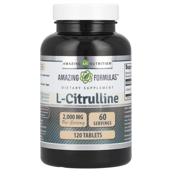 Amazing Nutrition, L-Citrulline, 120 Tablets (1,000 mg per Tablet)