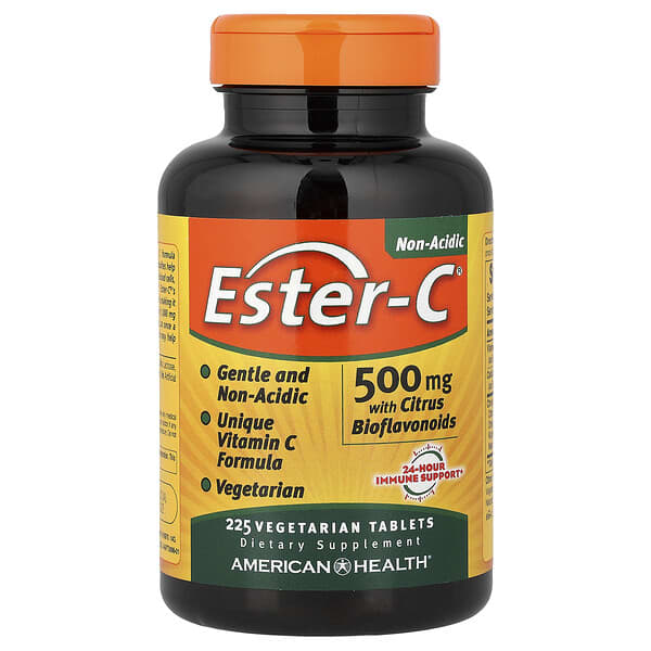 American Health, Ester-C® with Citrus Bioflavonoids, 225 Vegetarian Tablets
