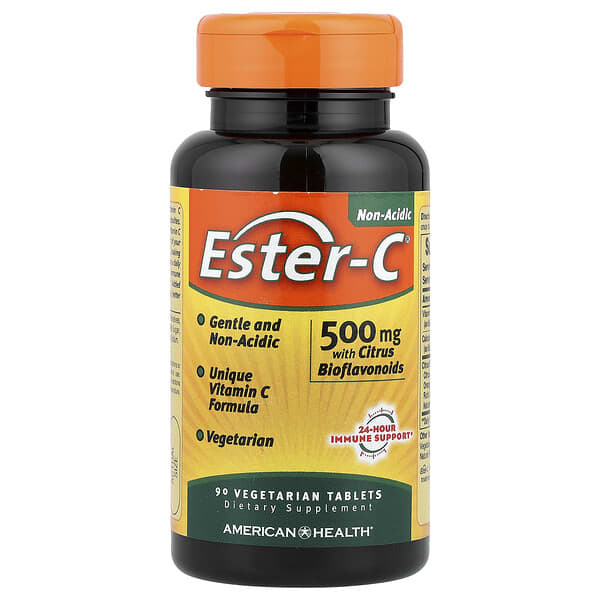 American Health, Ester-C® with Citrus Bioflavonoids, 90 Vegetarian Tablets