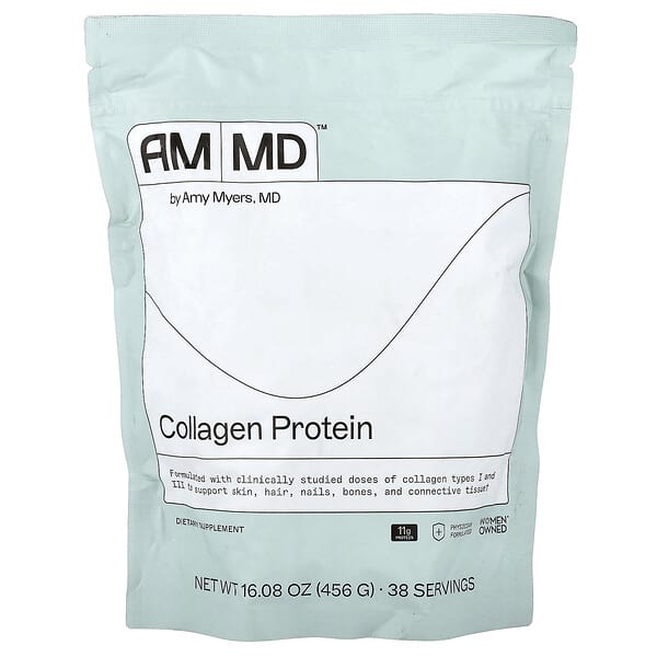 Amy Myers MD, Collagen Protein, 16.08 oz (456 g)
