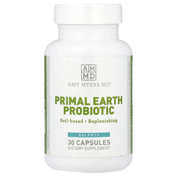 Amy Myers MD, Primal Earth Probiotic, 30 Capsules
