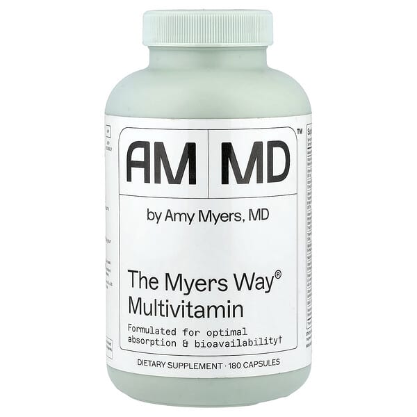 Amy Myers MD, The Myers Way® Multivitamin, 180 Capsules