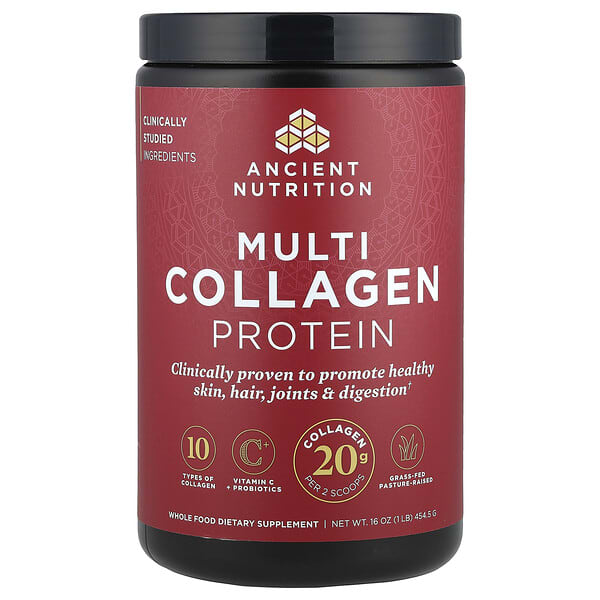 Ancient Nutrition, Multi Collagen Protein, 16 oz (454.5 g)