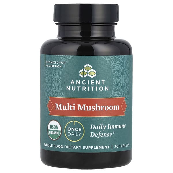 Ancient Nutrition, Multi Mushroom, 30 Tablets