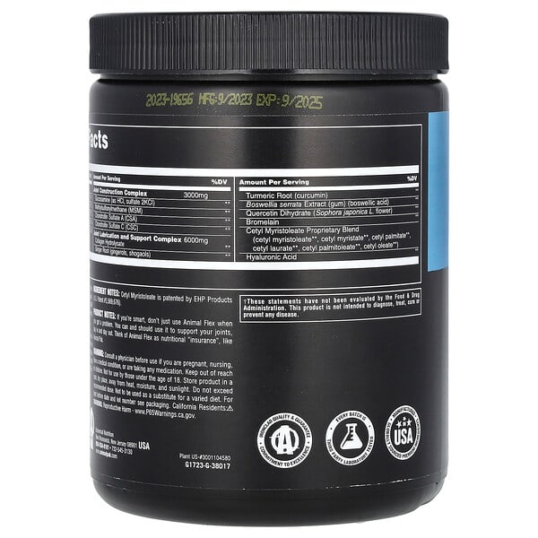 Alternative view of Animal, Flex® Powder, Orange, 11.96 oz (339 g)