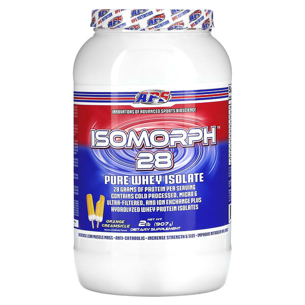 APS, Isomorph 28, Pure Whey Isolate, Orange Creamsicle, 2 lb (907 g)