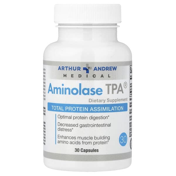 Arthur Andrew Medical, Aminolase TPA®, 30 Capsules (250 mg per Capsule)