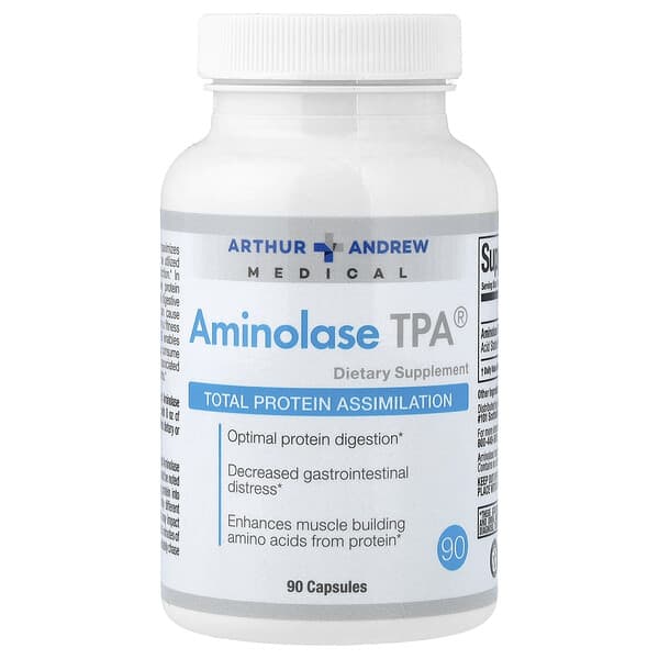 Arthur Andrew Medical, Aminolase TPA®, 90 Capsules (250 mg per Capsule)