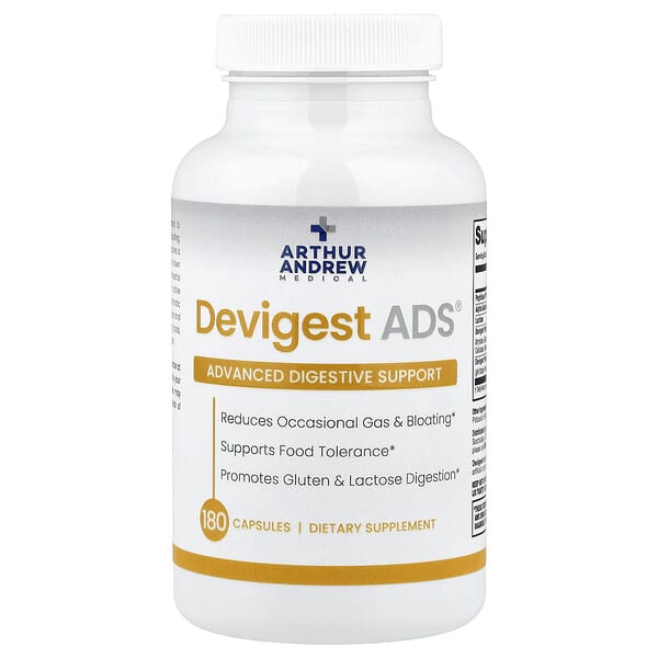 Arthur Andrew Medical, Devigest ADS®, 180 Capsules