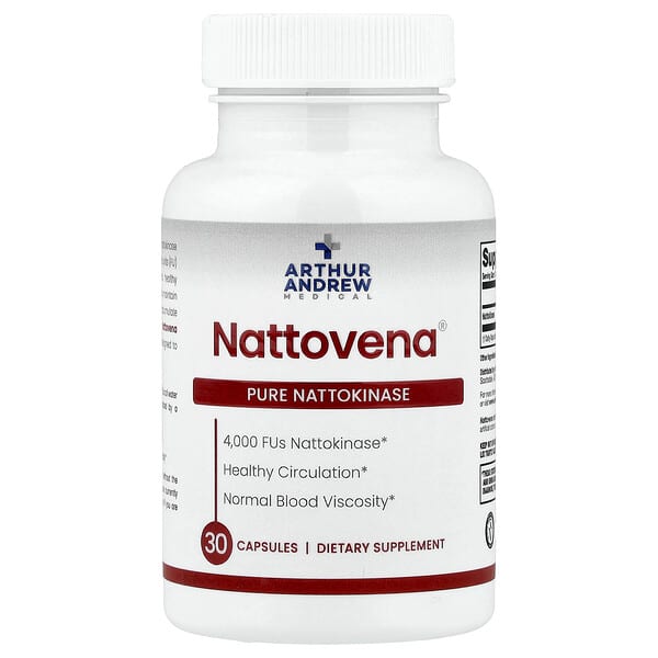 Arthur Andrew Medical, Nattovena®, Pure Nattokinase, 4,000 FUs, 30 Capsules