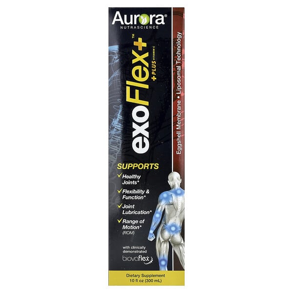 Aurora Nutrascience, exoFlex™ + Vitamin C, 10 fl oz (300 ml)