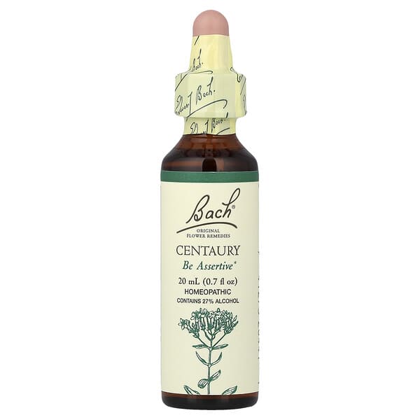 Bach, Original Flower Remedies, Centaury, 0.7 fl oz (20 ml)