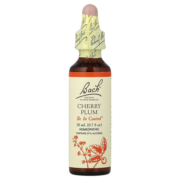 Bach, Original Flower Remedies, Cherry Plum, 0.7 fl oz (20 ml)