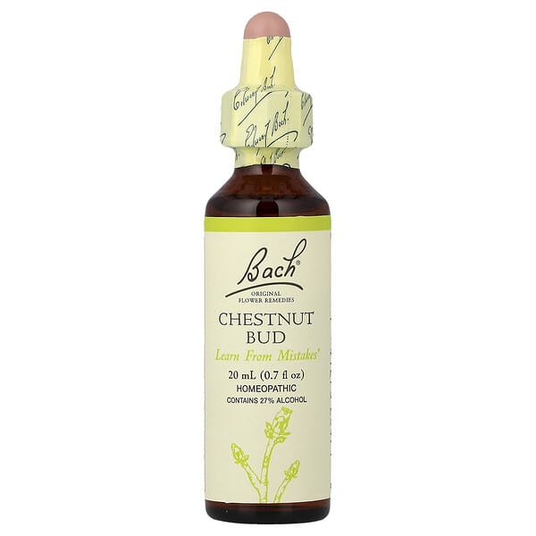 Bach, Original Flower Remedies, Chestnut Bud, 0.7 fl oz (20 ml)