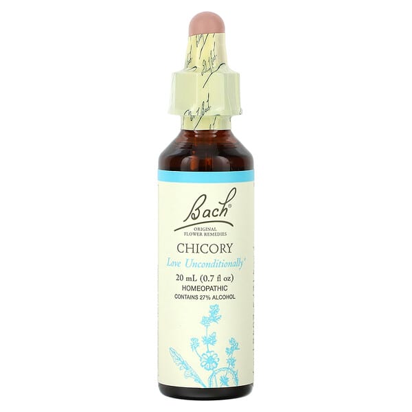 Bach, Original Flower Remedies, Chicory, 0.7 fl oz (20 ml)