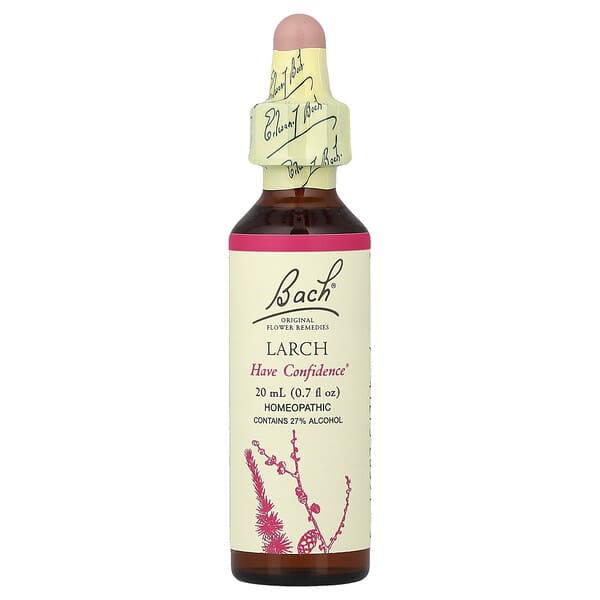 Bach, Original Flower Remedies, Larch, 0.7 fl oz (20 ml)