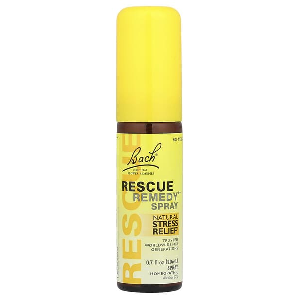 Bach, Original Flower Remedies, Rescue Remedy® Spray, 0.7 fl oz (20 ml)