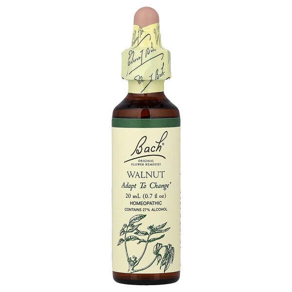 Bach, Original Flower Remedies, Walnut, 0.7 fl oz (20 ml)