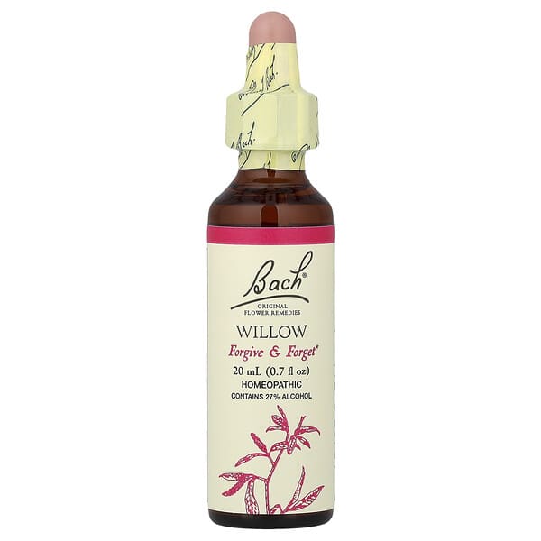 Bach, Original Flower Remedies, Willow, 0.7 fl oz (20 ml)