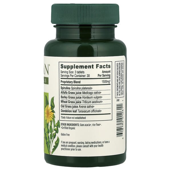 Alternative view of Banyan Botanicals, Everyday Greens™, 90 Tablets