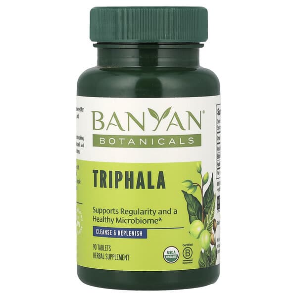 Banyan Botanicals, Triphala, 90 Tablets (1,000 mg per Tablet)