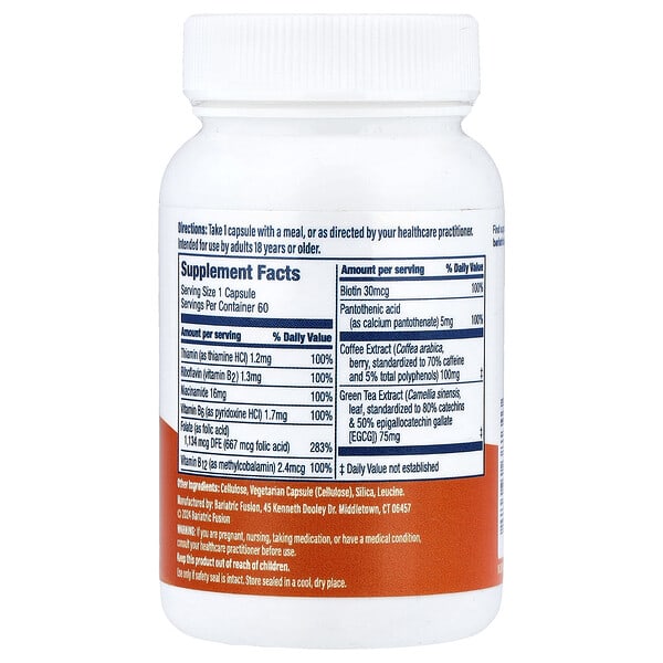 Alternative view of Bariatric Fusion, Energy Support, 60 Capsules