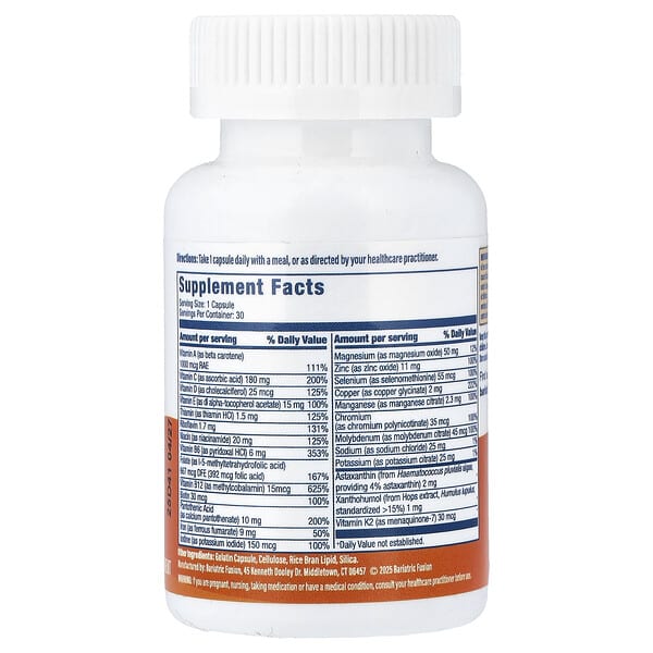 Alternative view of Bariatric Fusion, GLP-One Support Multivitamin, 30 Capsules