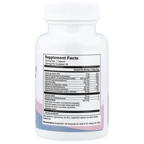 Alternative view of BariatricPal, Peptide Comfort, Daily GLP-1 Support Vitamin, 60 Capsules