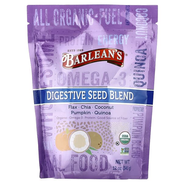 Barlean's, Digestive Seed Blend, 12 oz (340 g)