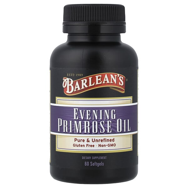 Barlean's, Evening Primrose Oil, 60 Softgels