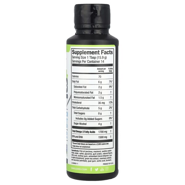 Alternative view of Barlean's, Omega-3 From Fish Oil, Key Lime Pie, 8 oz (227 g)