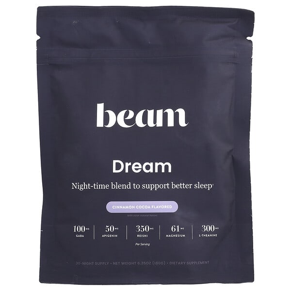 Beam, Dream, Cinnamon Cocoa, 6.35 oz (180 g)